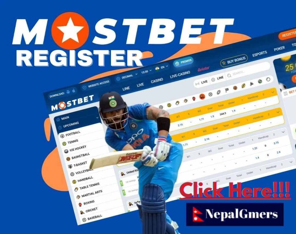 MOSTBET REGISTER